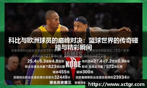 科比与欧洲球员的巅峰对决：篮球世界的传奇碰撞与精彩瞬间
